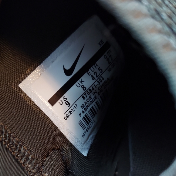 Nike Air Hurache Run Ultra SE Cargo Khaki Olive Green 875841-303 - Picture 8 of 11